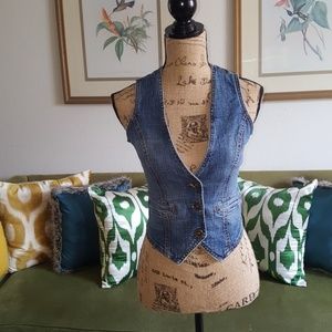Sexy denim vest